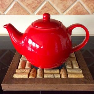 Cherry Red London Pottery Teapot